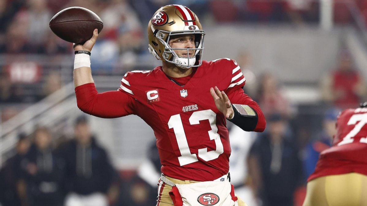 Niners Head Coach Shanahan Praises Brock Purdy After Thrilling Bears Victory